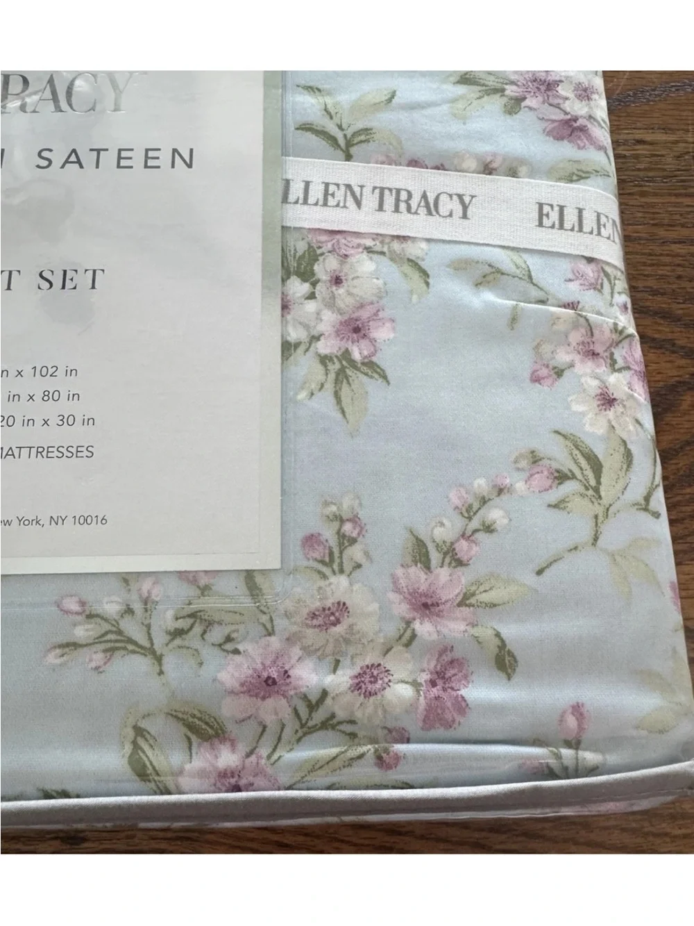 Beautiful QUEEN 4 Pc Sheet Set ~ 300TC Cotton Sateen ~ Deep Pocket Floral